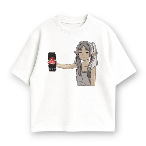 Frieren with beer oversize t-shirt 30.955 фото
