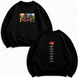 Akatsuki boxed + Akatsuki logo oversize sweatshirt 30.555.1 фото