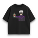 Satoru Gojo with liquor oversize t-shirt 31.274 фото