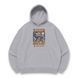 Wanted Luffy boxed oversize hoodie, light gray, S (not warm)