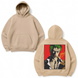 Roronoa zoro boxed large embroidery Oversize hoodie 30.196.1 фото