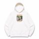 Wanted Roronoa Zoro boxed oversize hoodie, White, S (warm)
