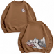 Shuna Tensuro large embroidery oversize sweatshirt 31.740 фото