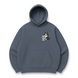 Cat with energy drink white oversize hoodie 30.851.1 фото