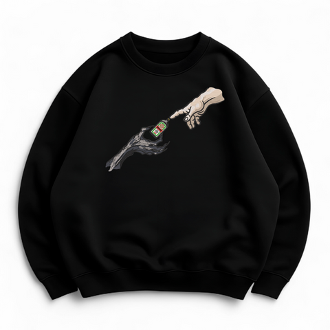 Berserk with liquor oversize sweatshirt 30.381.1 фото