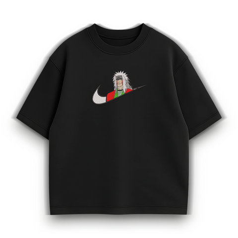 swoosh Jiraya oversize t-shirt, Black, XS