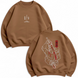 Toji Fushiguro large embroidery v3 oversize sweatshirt 30.532.1 фото