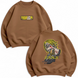 Sanji large embroidery oversize sweatshirt 30.721.1 фото