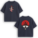 Itachi anime + Uchicha logo oversize t-shirt 31.469 фото