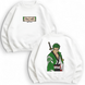 Roronoa Zoro large embroidery oversize sweatshirt 30.716.1 фото