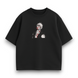 Ichigo Kurosaki oversize t-shirt, Black, XS