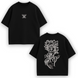 Luffy large embroidery oversize t-shirt 31.122 фото