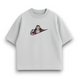 Swoosh Nezuko v2 oversize t-shirt, light gray, XS