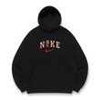 nk Chip oversize hoodie, Чорний, S(утеплена)