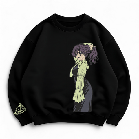 Kaoruko Waguri large embroidery v5 oversize sweatshirt 31.626 фото