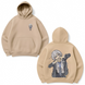 Haimia Senpai large embroidery oversize hoodie 31.727 фото