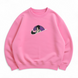 Swoosh Sasuke zmei oversize sweatshirt, Pink, S (warm)
