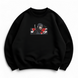 Itachi boxed oversize sweatshirt, Black, S (warm)