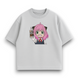 Anya Forger with vodka oversize t-shirt 30.882 фото