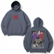 Itachi and Sasuke large embroidery oversize hoodie 31.493 фото